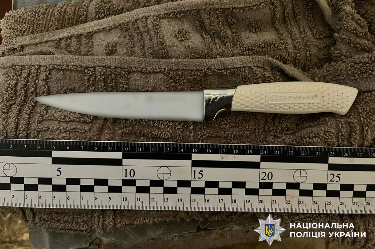 На Вінниччині чоловік під час застілля вдарив сусіда ножем