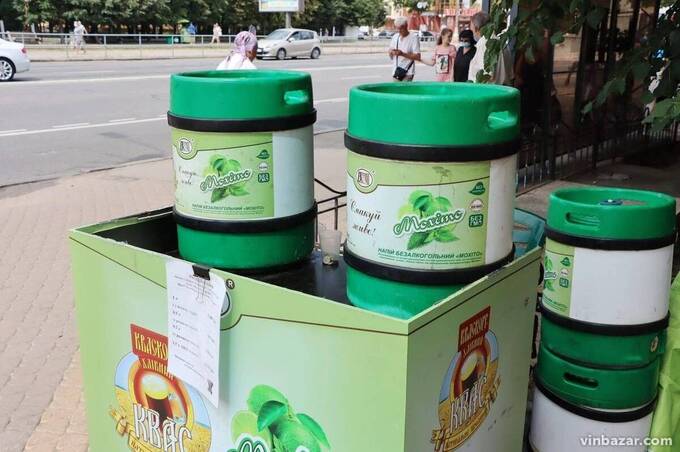 У Вінниці затвердили понад 90 точок сезонної торгівлі квасом: перелік