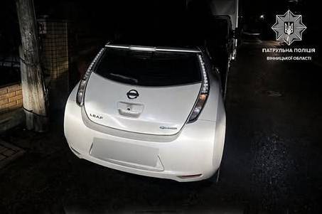 У Вінниці п’яний водій намагався втекти від патрульних