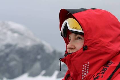 Очільниця антарктичної експедиції Анжеліка Ганчук відзначила 32-річчя (фото)