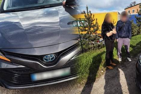 На Вінниччині затримали водійку на викраденій Toyota Camry