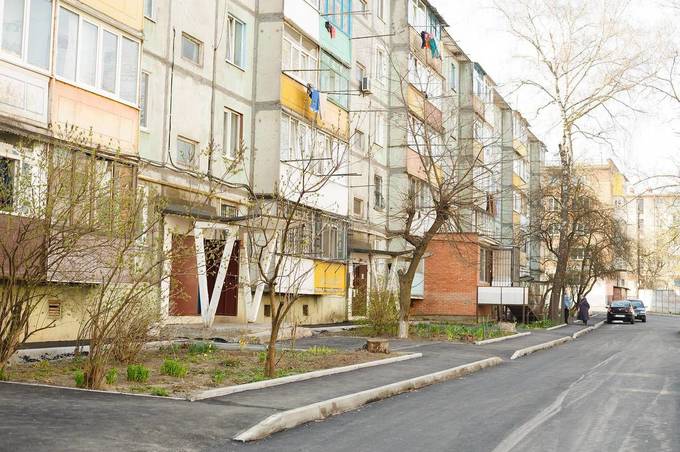 У Вінниці завершили перший із 20 запланованих в цьому році  капітальний ремонт прибудинкової території