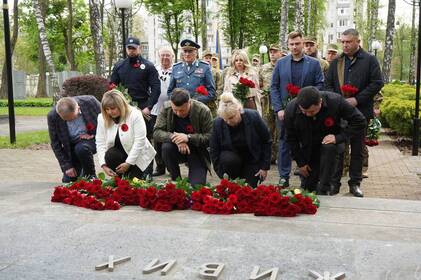 У Вінниці вшанували пам’ять жертв Другої світової війни та борців з нацизмом