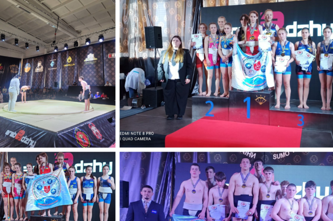 Вінницькі сумоїсти вибороли 81 нагороду на чемпіонаті України у Білій Церкві