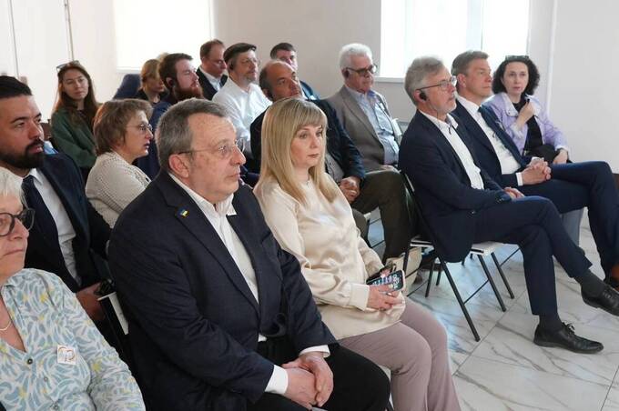 У Вінниці мери Карлсруе та Нансі відвідали ветеранський простір «Побратим»