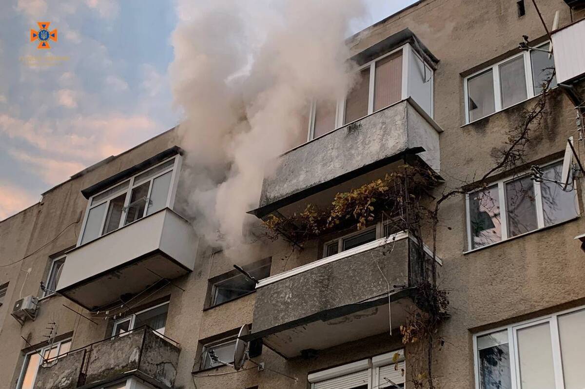 У Вінниці під час пожежі в багатоповерхівці загинула 89-річна пенсіонерка