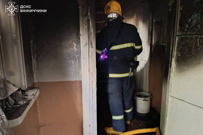 На Вінниччині дворічна дівчинка ледь не спалила будинок через гру з вогнем