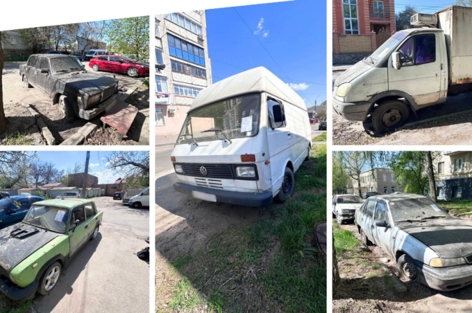 У Вінниці звільняють міський простір від покинутих автомобілів: є перші результати