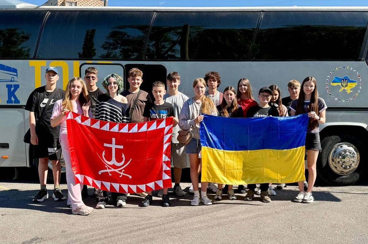 Дітям із Вінниці та Ірпеня організували поїздку в табір «Литовське літо»