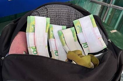 На кордоні з Молдовою прикордонники виявили незадекларовані пачки євро