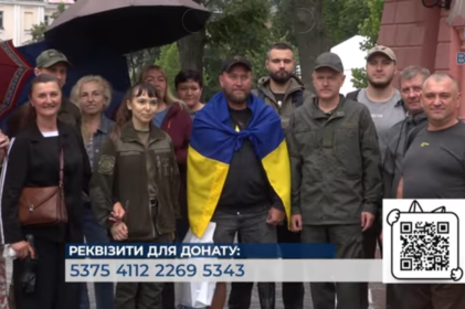 Вінницький ветеран пройшов на протезі 120 км і завершив піший марафон