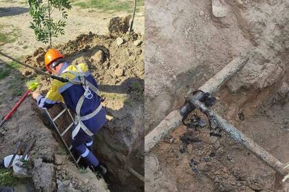 У Кордишівці газовики оперативно ліквідували витік з підземного газопроводу