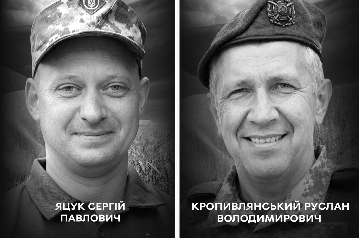 15 серпня Вінниця проводжає в останню путь Героїв Сергія Яцука та Руслана Кропивлянського