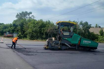 На Вінниччині за тиждень відновили понад 10 тисяч квадратних метрів покриття