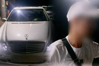 У Козятині під час комендантської години зупинили п’яного водія Mercedes