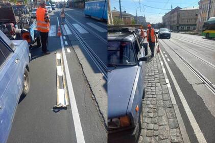 На вулиці Соборній у Вінниці коригують нову розмітку після відгуків вінничан