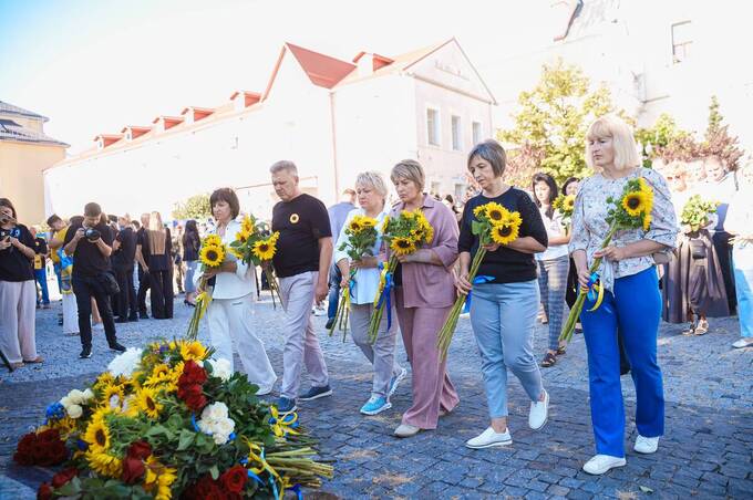 У Вінниці вшанували пам’ять полеглих Захисників і Захисниць України