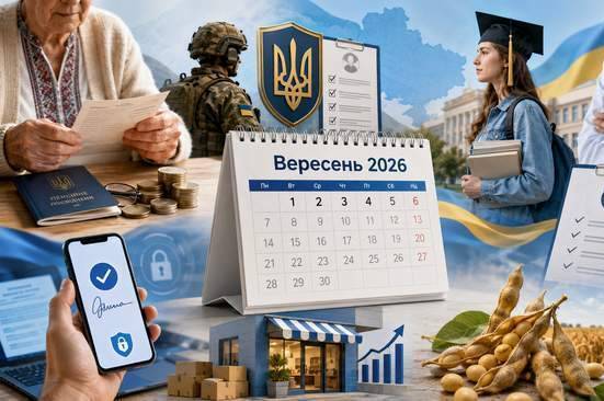 Головні нововведення вересня: 5 важливих змін для українців