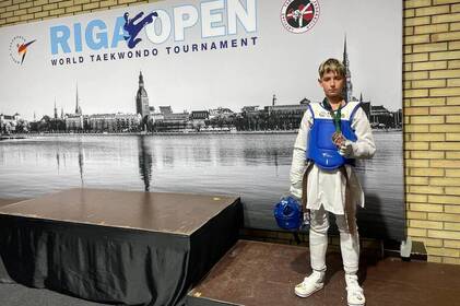 Перший дорослий турнір — перша медаль: вінничанин відзначився у Ризі