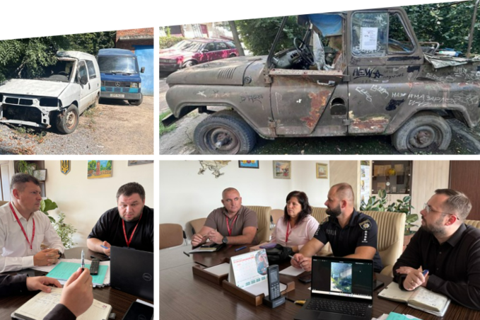 Власники авто у Вінниці прибрали більшість покинутих машин (фото)