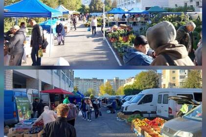 У Вінниці пройшов ярмарок сільськогосподарської продукції