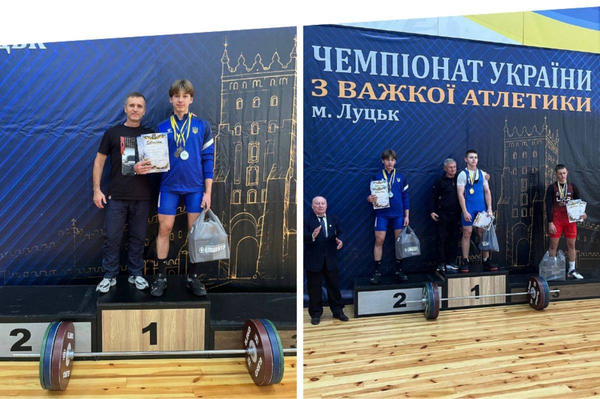 Юний спортсмен із Вінниці здобув срібло на чемпіонаті України з важкої атлетики