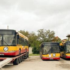 У Вінницю доставили 12 автобусів із Кельце: коли почнуть їздити