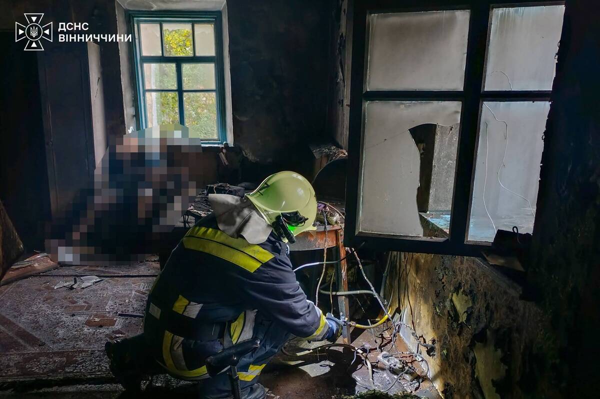 На Вінниччині під час пожежі загинув 71-річний чоловік: що відомо
