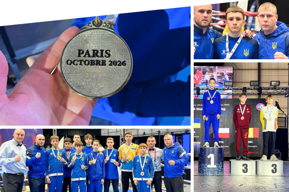 Вінничани здобули вісім медалей на чемпіонаті Європи з Муей Тай у Парижі