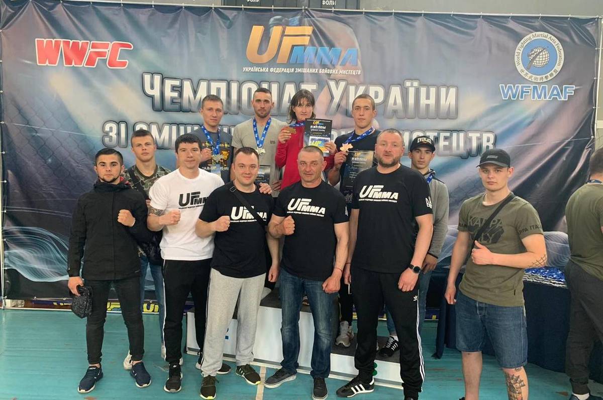 Вінничани вибороли п'ять медалей на чемпіонаті України зі змішаних бойових мистецтв