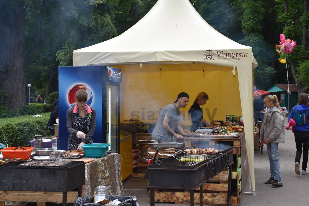День Європи у Центральному міському парку: фестивалі їжі, спорту та дитячої творчості