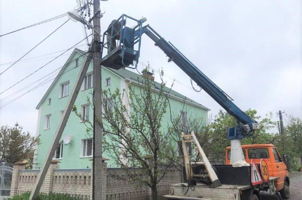 У Вінниці триває реконструкція мережі зовнішнього освітлення
