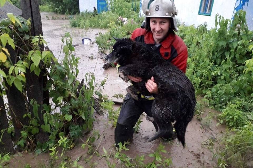 На Вінниччині рятувальники ліквідовують наслідки злив