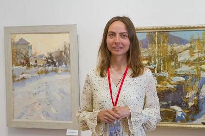 У Вінниці презентували роботи молодої художниці з Одеси