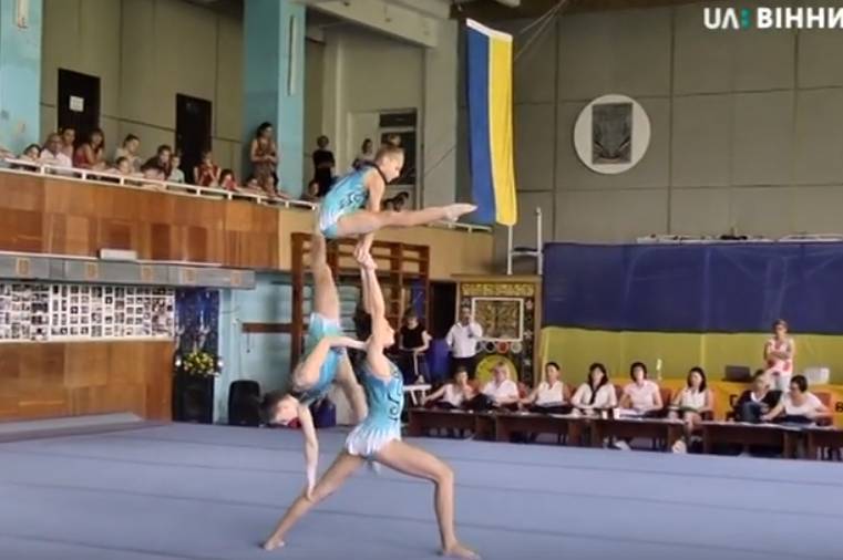 У Вінниці відбувся чемпіонат України зі спортивної акробатики 