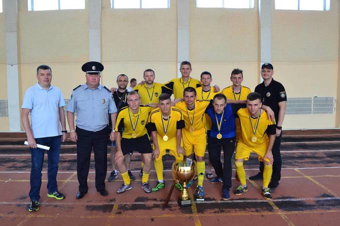 У Вінниці пройшли змагання з мініфутболу серед органів поліції охорони