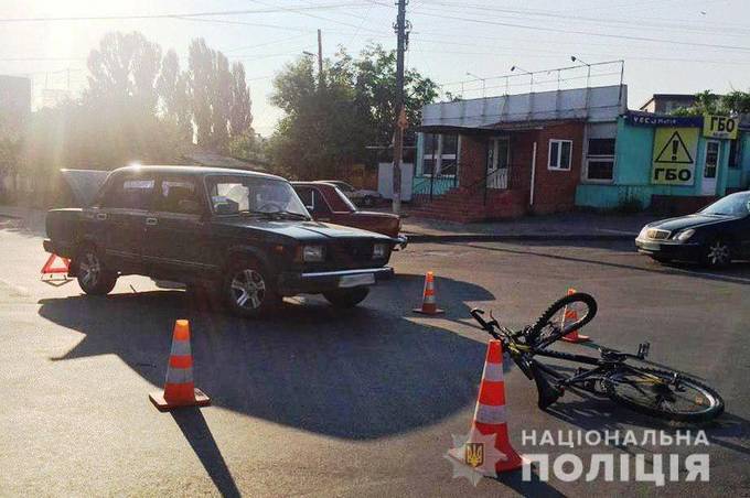 На вул. Данила Нечая в ДТП  постраждав велосипедист