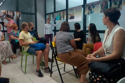 «Заговори - і я Тебе побачу»: у Вінниці презентували фільм про безпритульних жінок