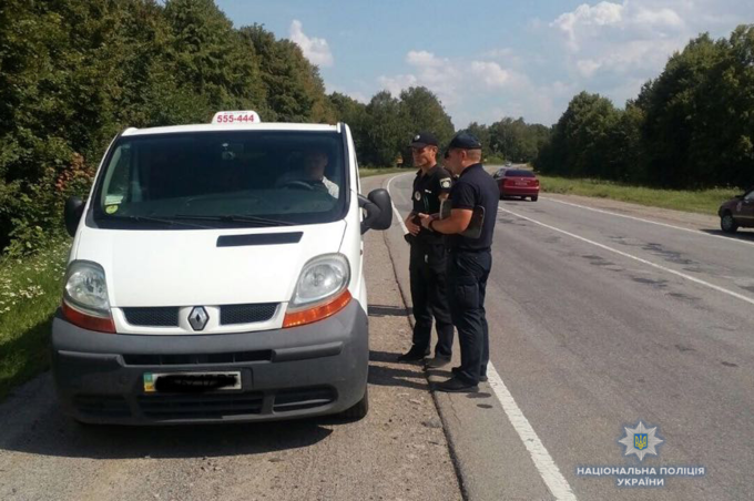 За минулий тиждень поліцейські Вінниччини виявили  119 порушень у сфері перевезень пасажирів