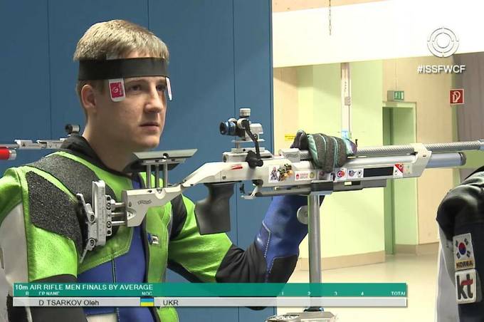 Вінничанин Олег Царьков посів п’яте місце у стрільбі з гвинтівки на Європейських іграх