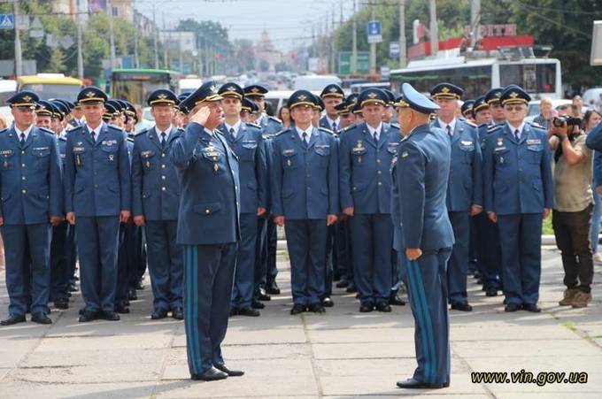 У Вінниці відзначили 15 річницю Повітряних Сил Збройних Сил України