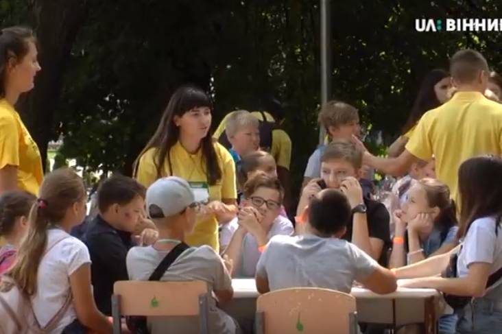 У Вінниці впереше проходить дитячий табір «Kids Culture Camp»