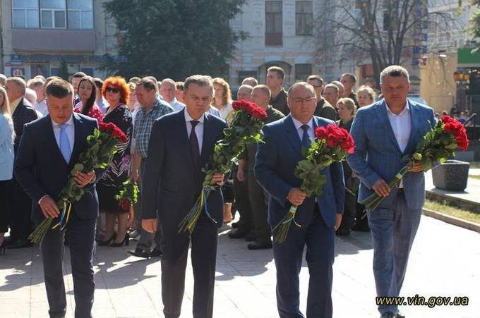 У Вінниці вшанували пам'ять захисників України