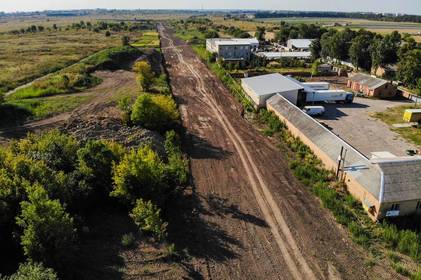 У Вінниці почали будувати першу бетонну дорогу