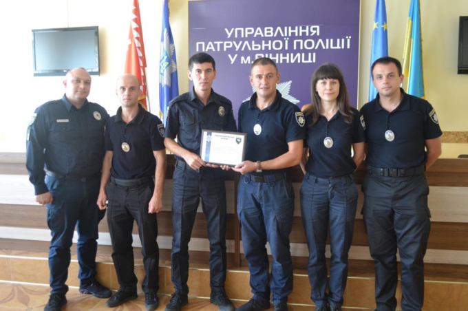 Вінницький відділ розшуку та опрацювання матеріалів ДТП відзначили як кращий в Україні
