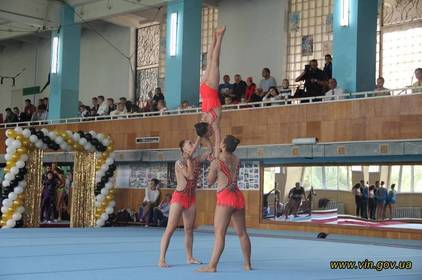 У Вінниці стартував Кубок України зі спортивної акробатики