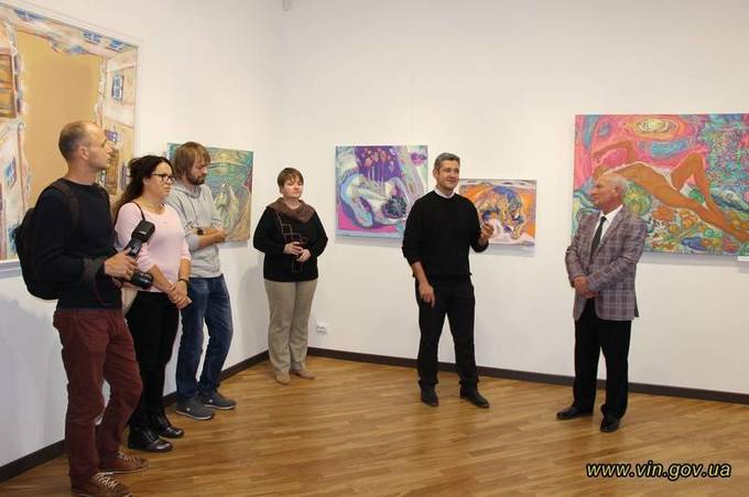 Вінничан запрошують на персональну виставку вінницького художника Олександра Шиніна