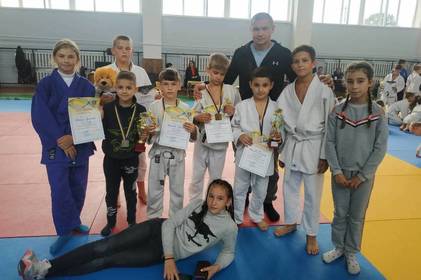 У відкритій першості дитячої ліги Федерації дзюдо Вінницької області вихованці МДЮСШ №5 вибороли 11 медалей