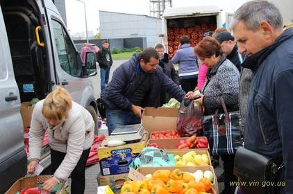 У Вінниці розпочались осінні ярмарки