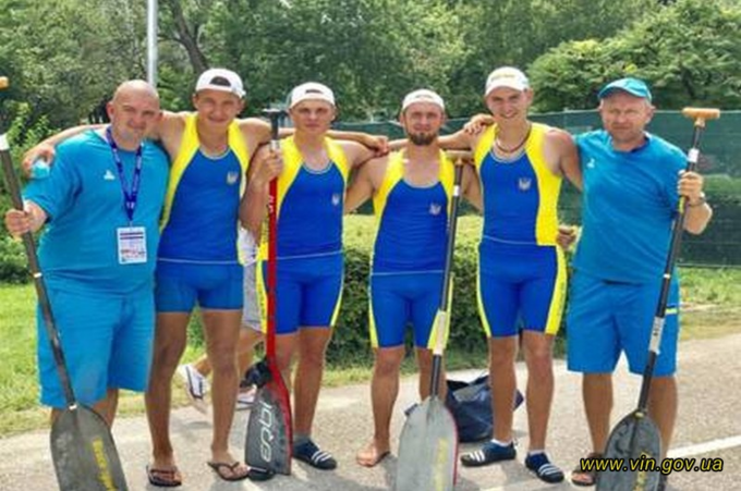 На Чемпіонаті світу з веслування збірна України, до складу якої входять і вінничани, виборола повний комплект медалей
